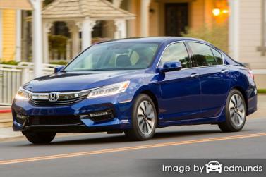 Insurance rates Honda Accord Hybrid in Chicago