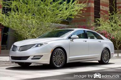 Insurance rates Lincoln MKZ in Chicago