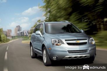 Insurance rates Chevy Captiva Sport in Chicago