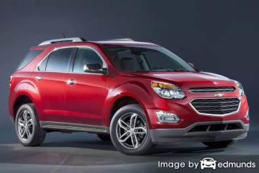 Insurance quote for Chevy Equinox in Chicago
