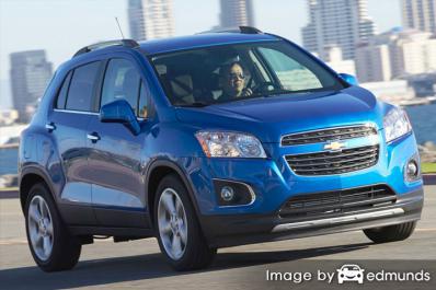 Insurance rates Chevy Trax in Chicago