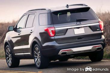 Insurance quote for Ford Explorer in Chicago