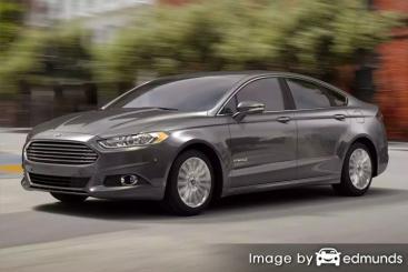 Insurance quote for Ford Fusion Hybrid in Chicago