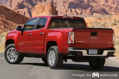 Insurance rates GMC Canyon in Chicago