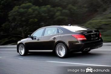 Insurance rates Hyundai Equus in Chicago