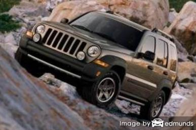 Insurance rates Jeep Liberty in Chicago