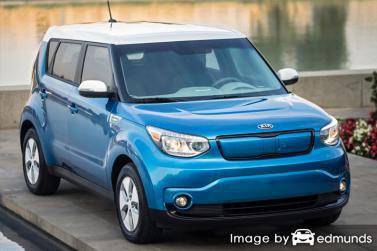 Insurance quote for Kia Soul EV in Chicago