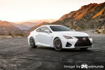 Insurance quote for Lexus RC F in Chicago