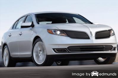 Insurance rates Lincoln MKS in Chicago