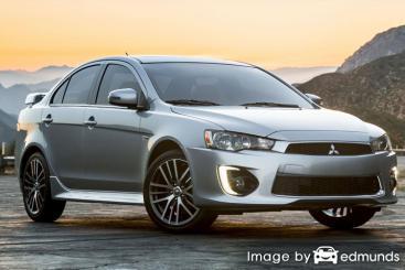 Insurance rates Mitsubishi Lancer in Chicago