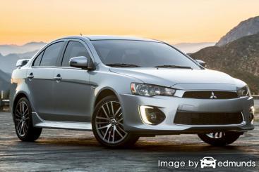 Insurance rates Mitsubishi Lancer in Chicago