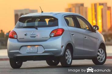Insurance quote for Mitsubishi Mirage in Chicago