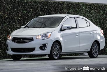 Insurance quote for Mitsubishi Mirage G4 in Chicago