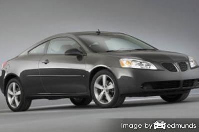 Discount Pontiac G6 insurance