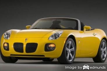 Insurance rates Pontiac Solstice in Chicago