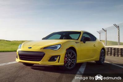 Insurance rates Subaru BRZ in Chicago