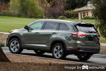 Insurance rates Toyota Highlander Hybrid in Chicago