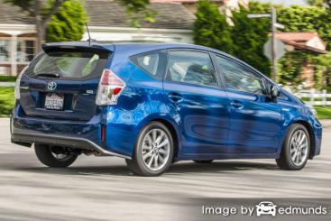 Insurance quote for Toyota Prius V in Chicago
