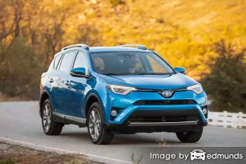 Insurance rates Toyota Rav4 Hybrid in Chicago